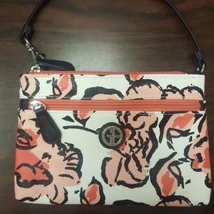Giani Bernini Pink Floral Wristlet